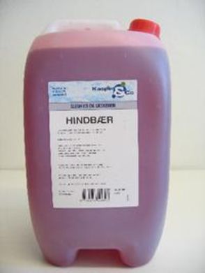 10 liter hindbær koncentrat 1 / 2